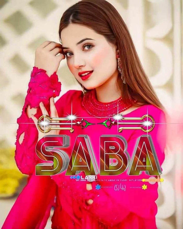 saba name dp 27