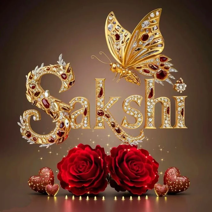 sakshi name dp 1