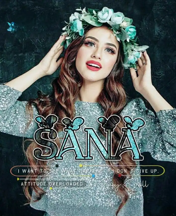 sana name dp 13