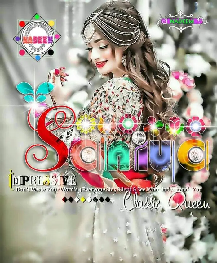 saniya name dp 19