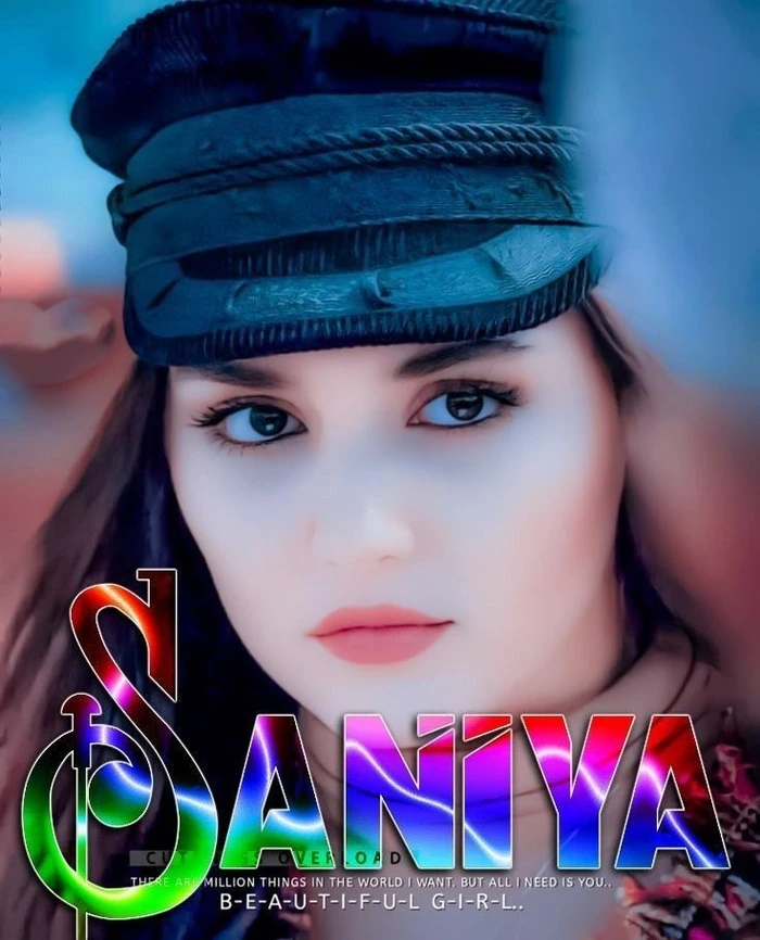 saniya name dp 2
