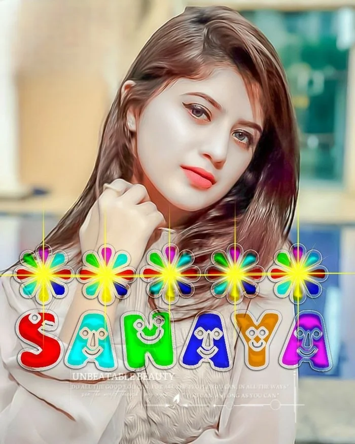 saniya name dp 22