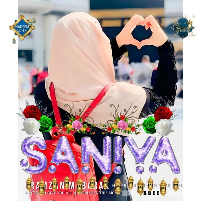 saniya name dp 25