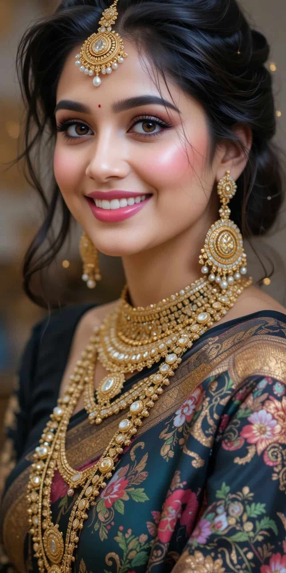 smiling cute girl dp