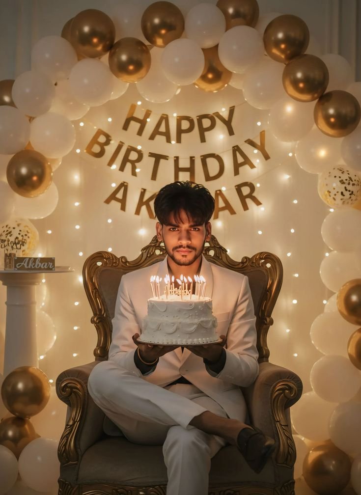 stylish birthday boy dp image