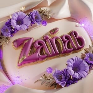 zainab name dp lovely vibe