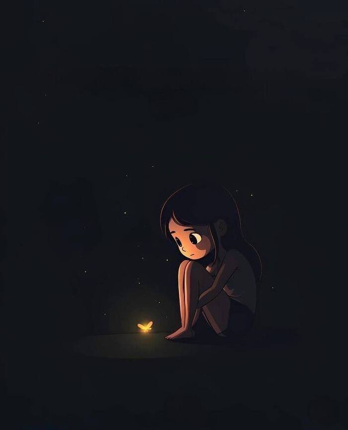 aesthetic cartoon dp aethetics dark