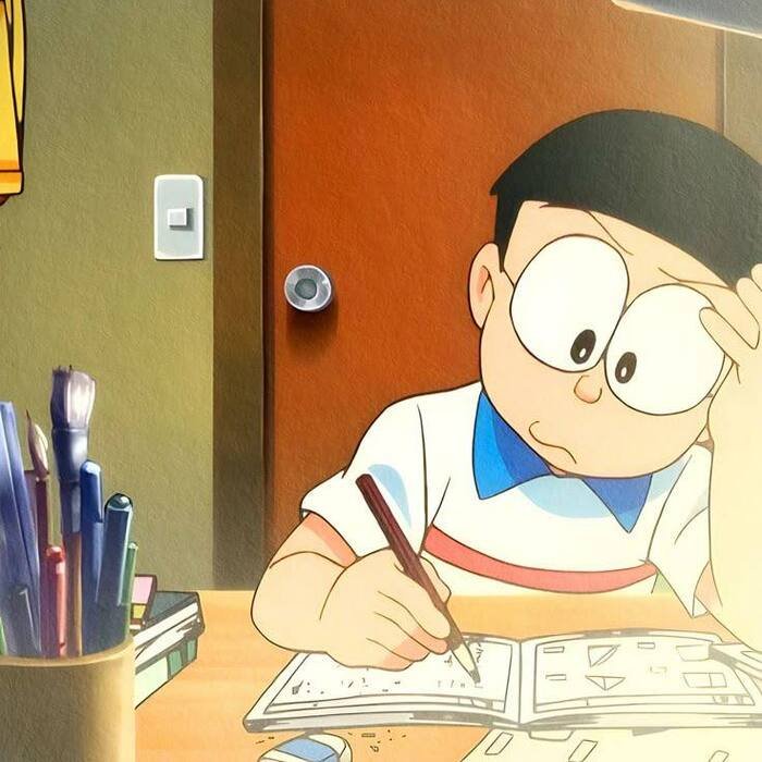 aesthetic cartoon dp image