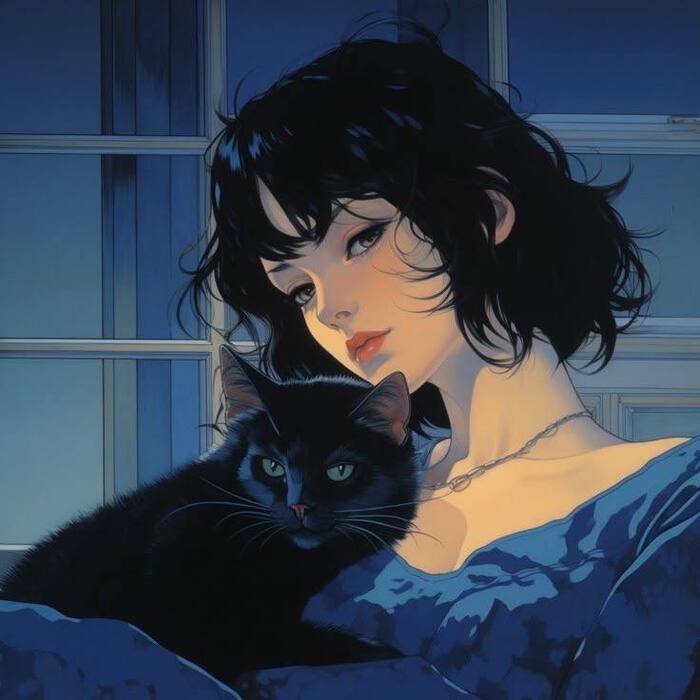 aethetic anime dp girl boy