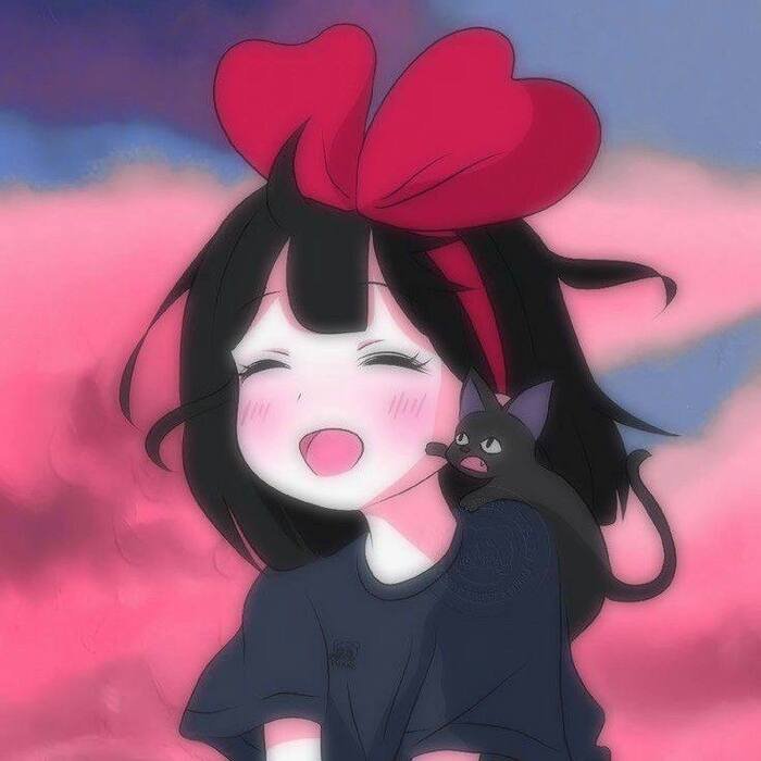 aethetic anime dp girl cute hd