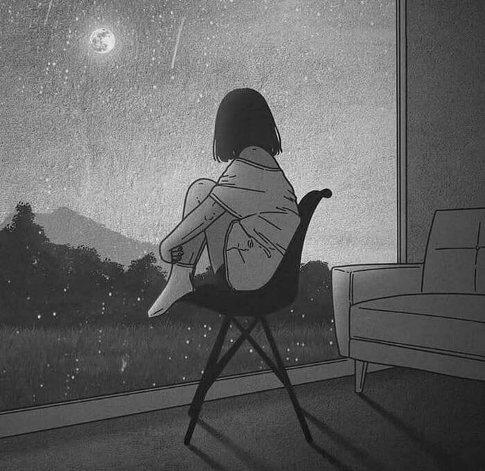 alone dp anime cool photo