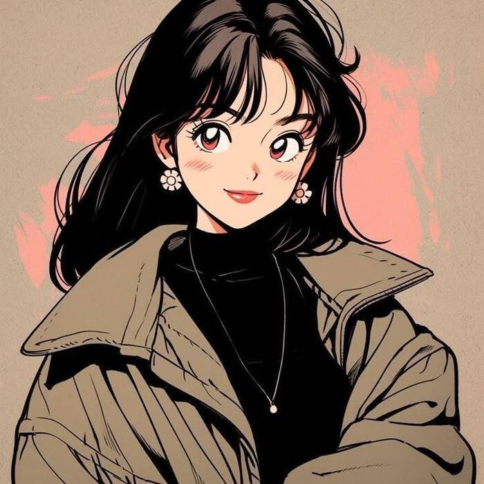 anime dp cute girl