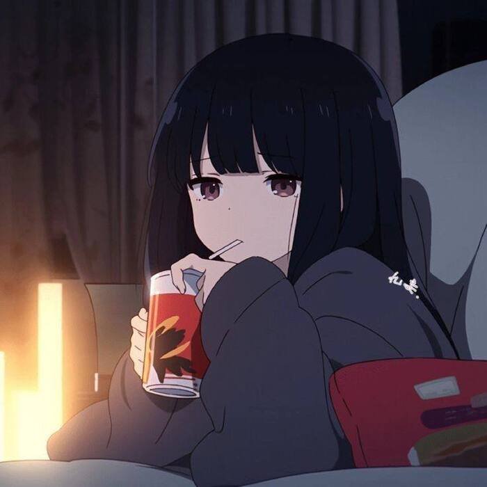 cute anime girl dp image full hd