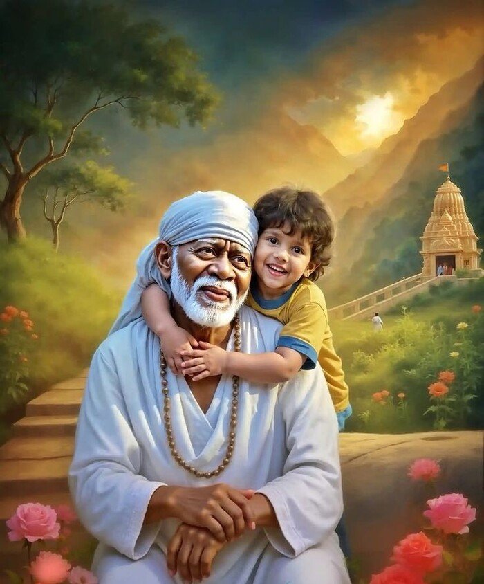 god sai baba images 3d full