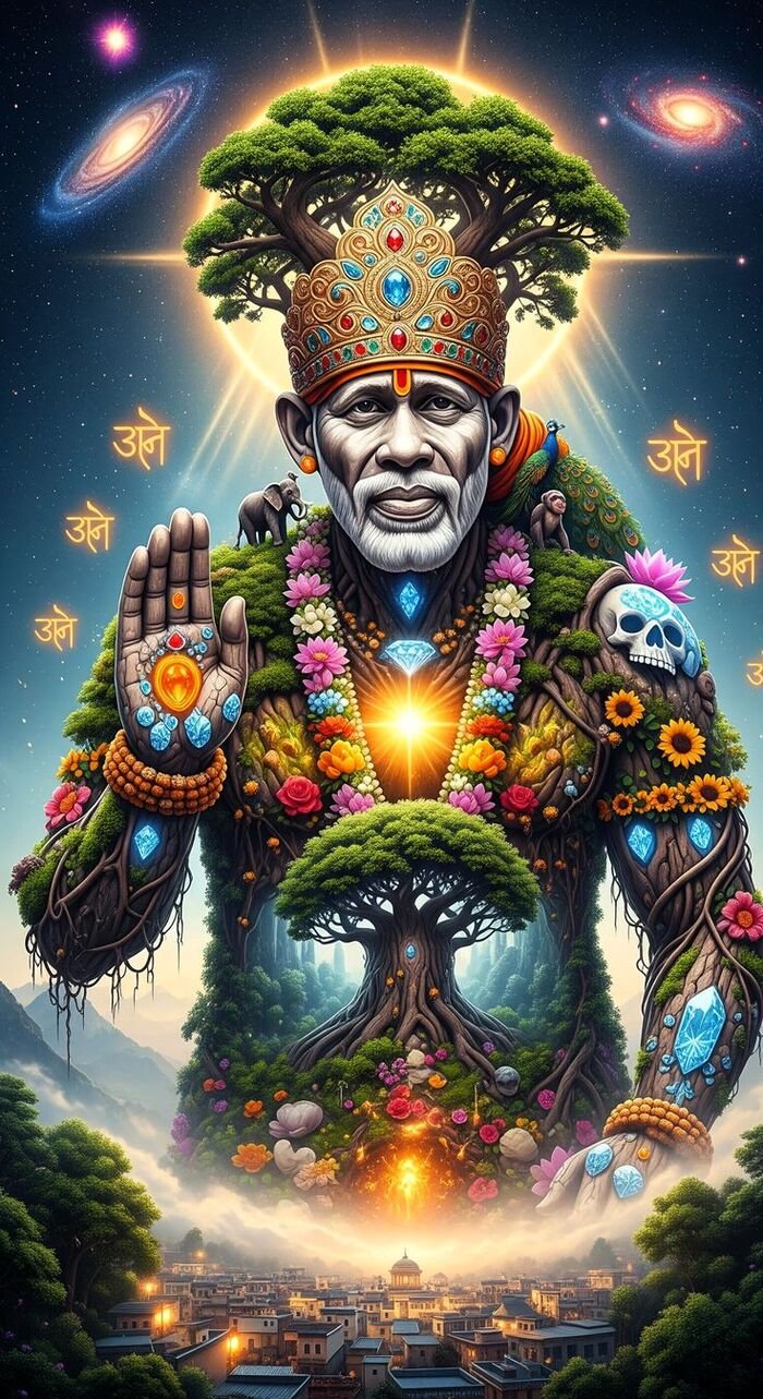 god sai baba images 3k
