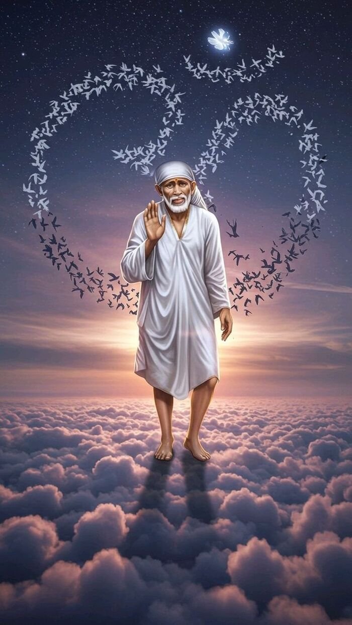 god sai baba images 4d full
