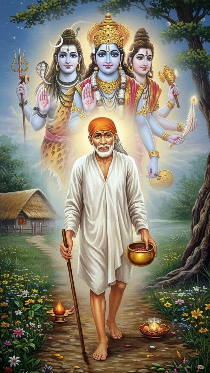 god sai baba images 5k
