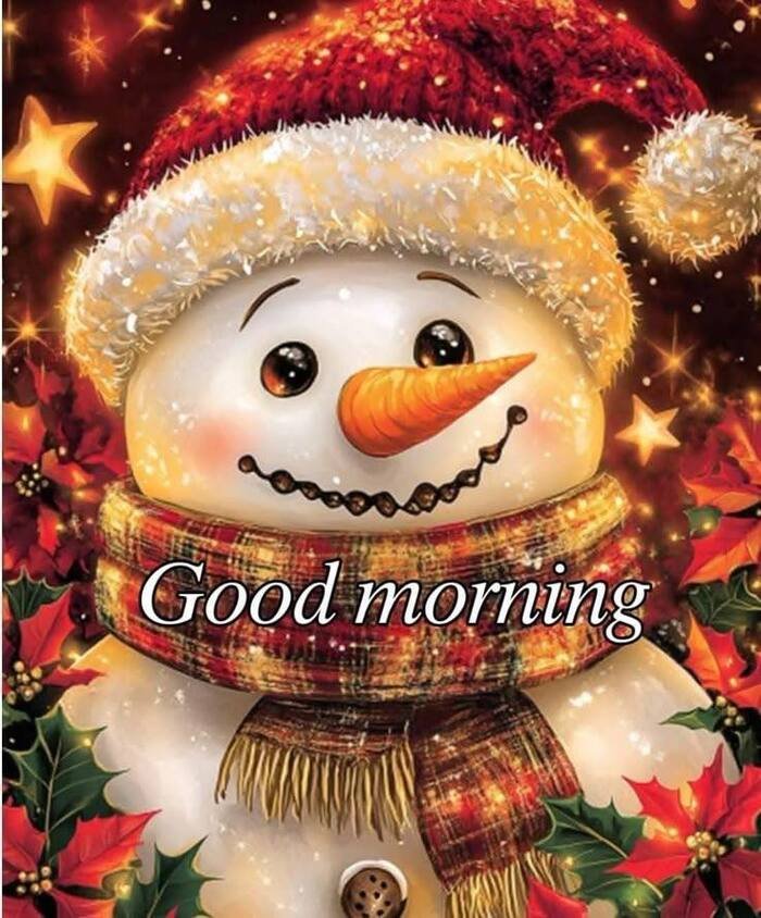 good morning christmas images 3d