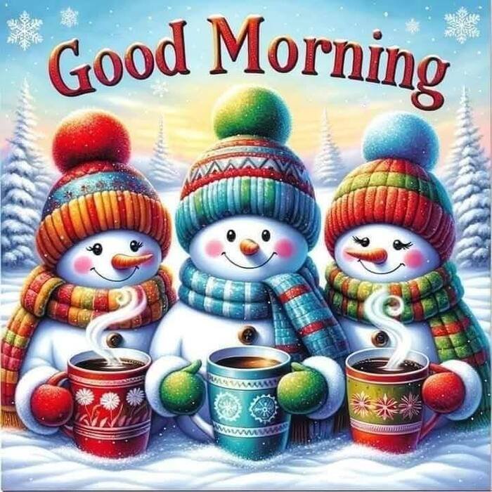 good morning christmas images 4d