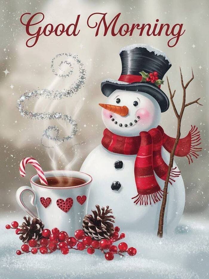 good morning christmas images full
