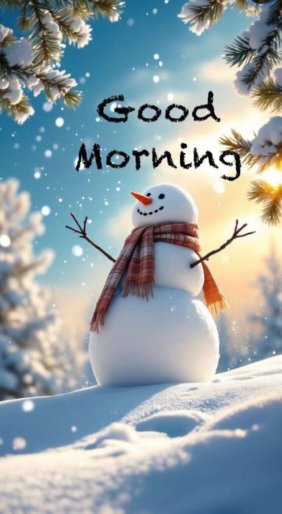 good morning christmas images hd