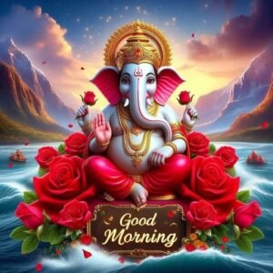 good morning ganesh photo aethetics hd