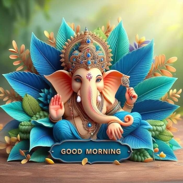 good morning ganesh photo full hd