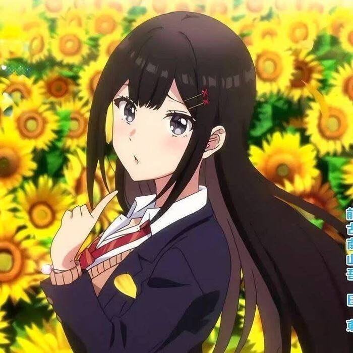 hd aethetics cute anime girl dp beautiful