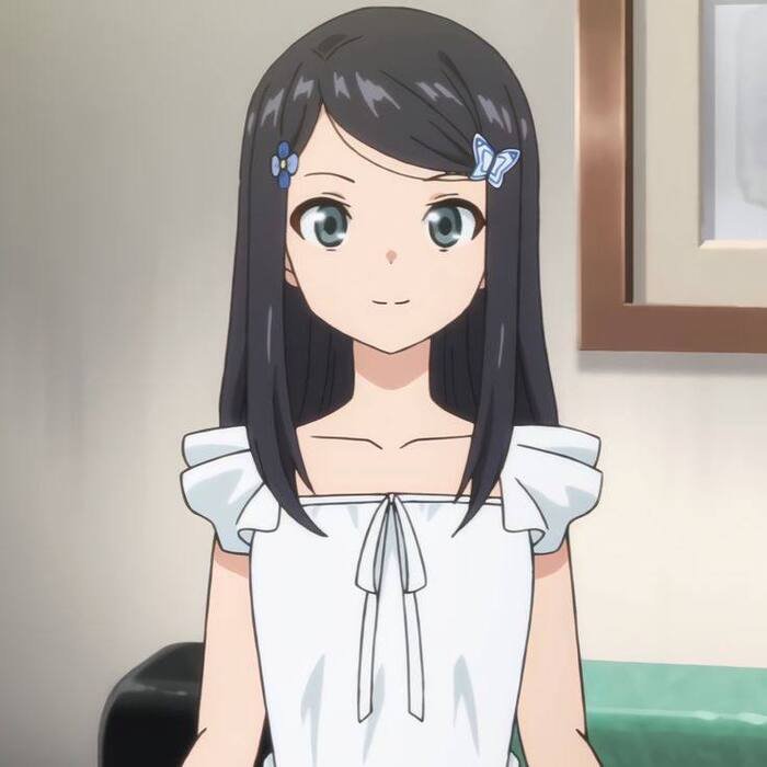 hd cute anime girl dp image hot