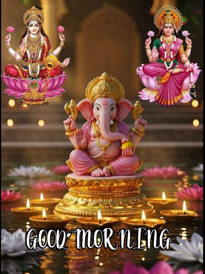 hd good morning ganesh image aethetics