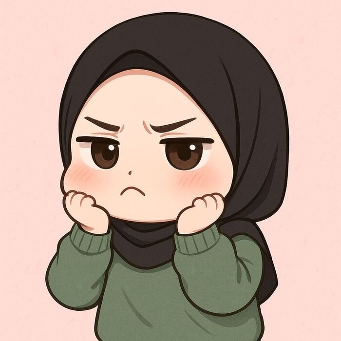 hijab cartoon dp nice full hd