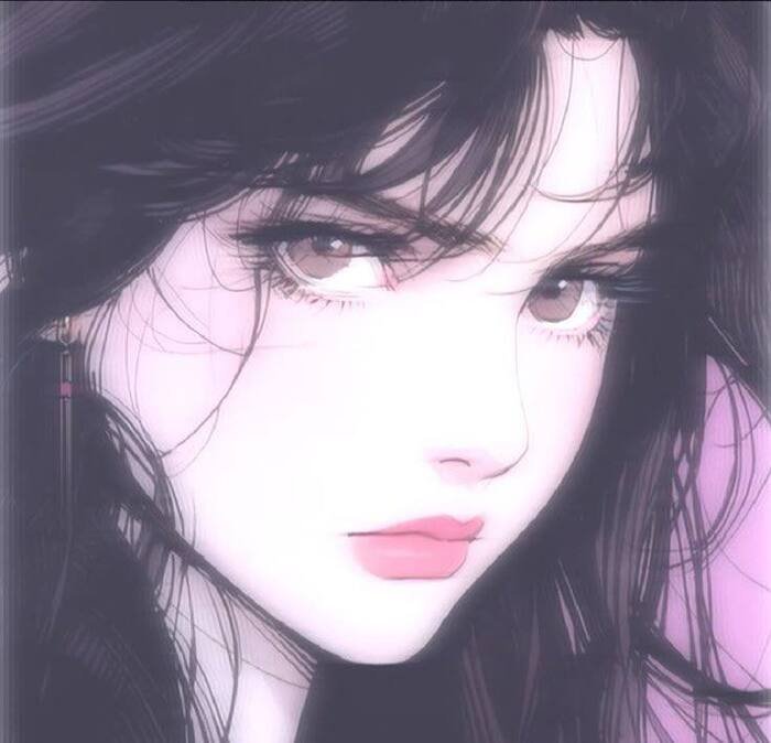image attitude cartoon dp for girl