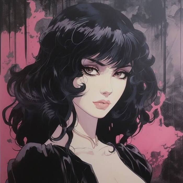 image attitude cartoon dp girl beautiful