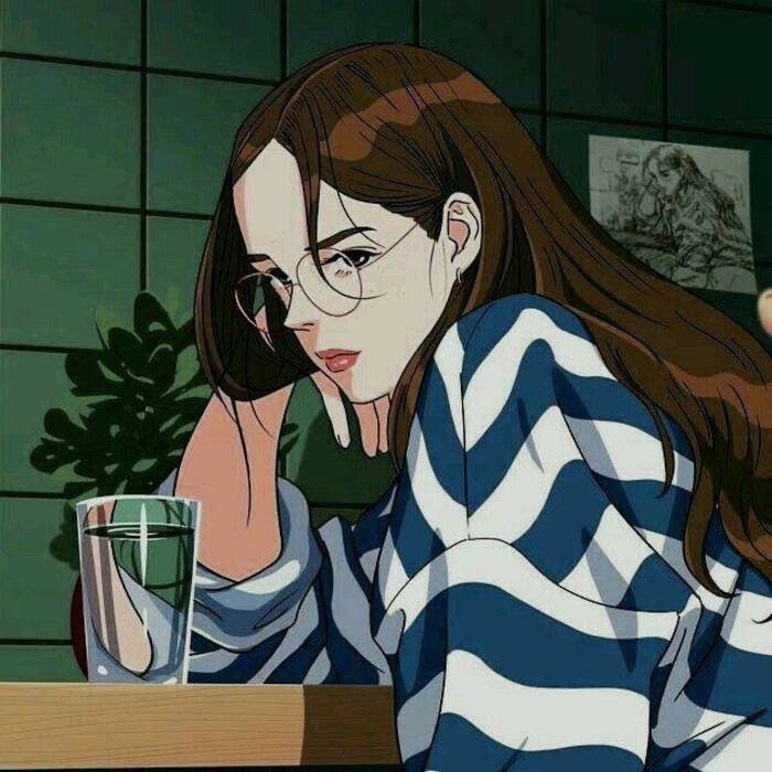 image attitude cartoon dp girl