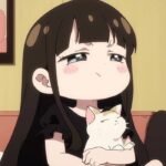 image cute anime girl dp hd