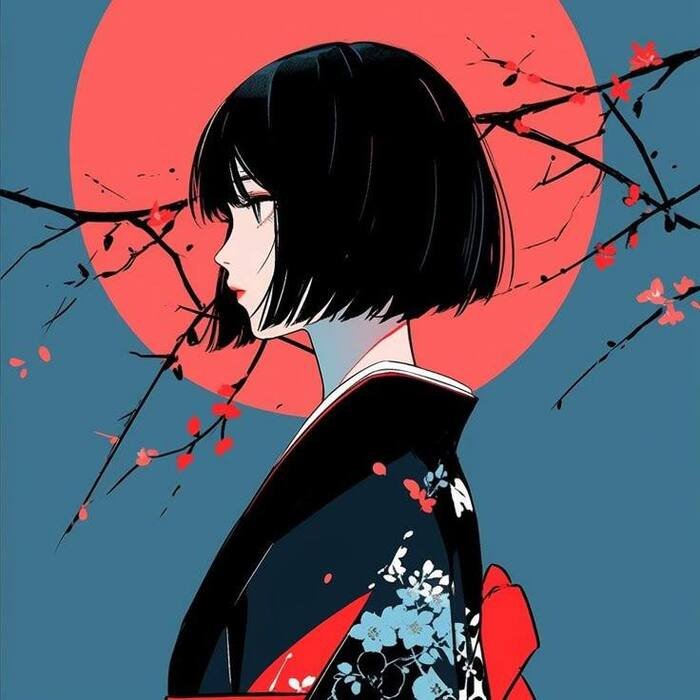 intagram anime dp girl cute