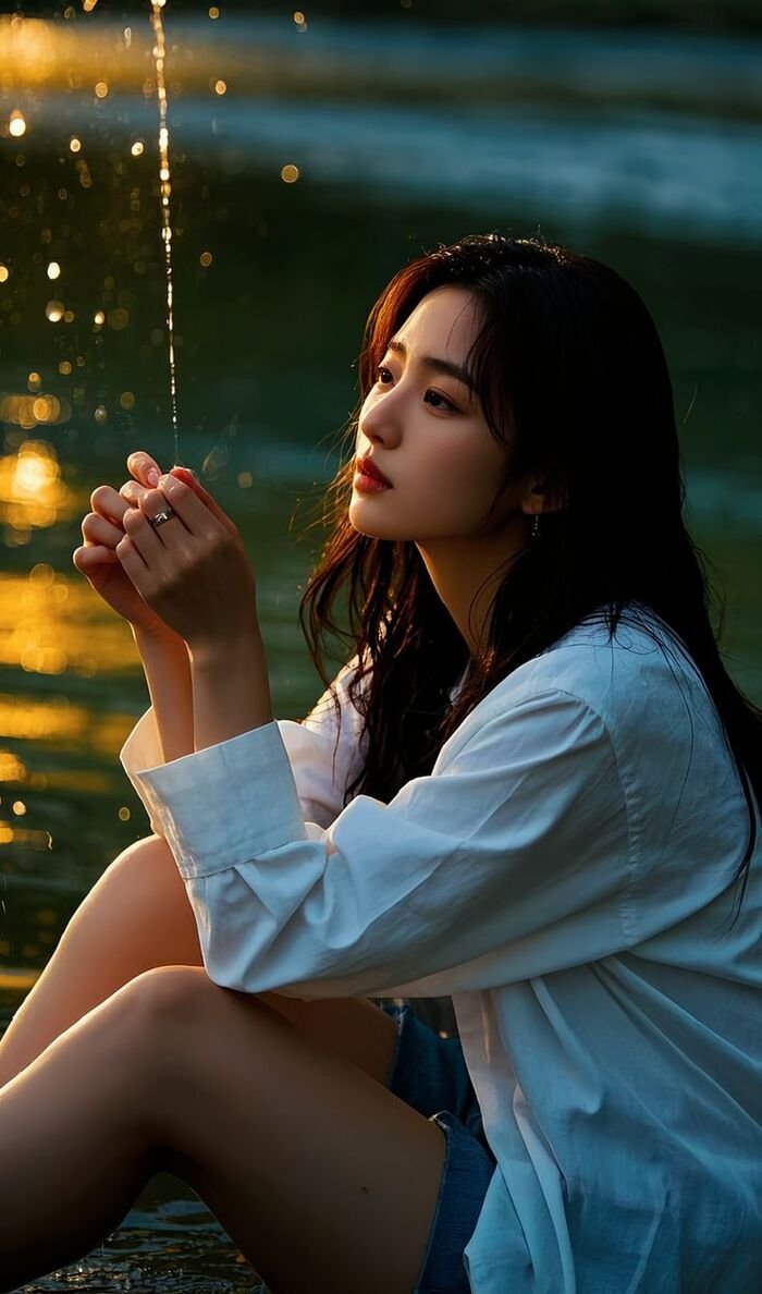 lonely girl dp nice 3k