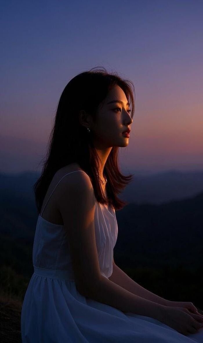lonely girl dp nice pretty hd