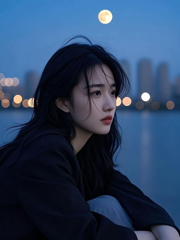 lonely girl dp nice pretty