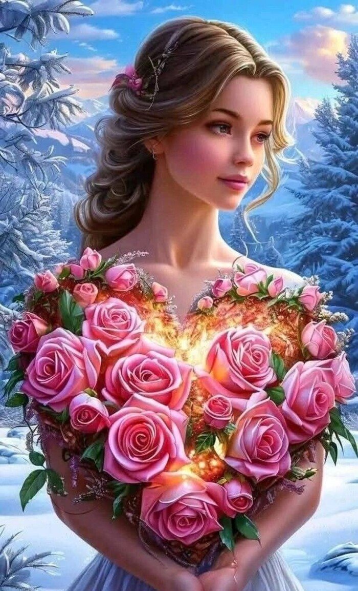 love rose image hd nice 4d full
