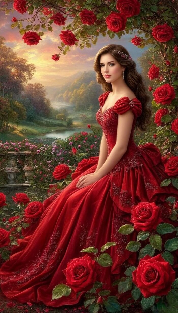 love rose image hd nice
