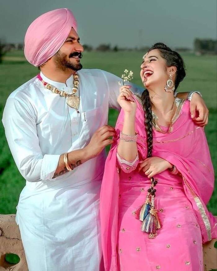 punjabi couple dp full