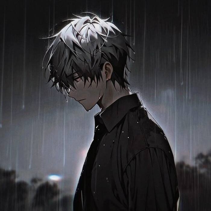 sad anime dp snice 5k full