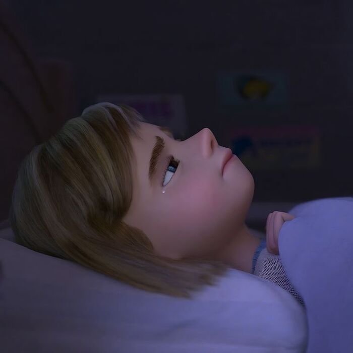 sad cartoon dp 3d full