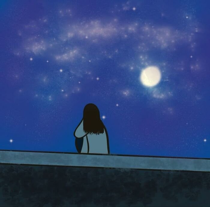 sad cartoon dp nice 3k full