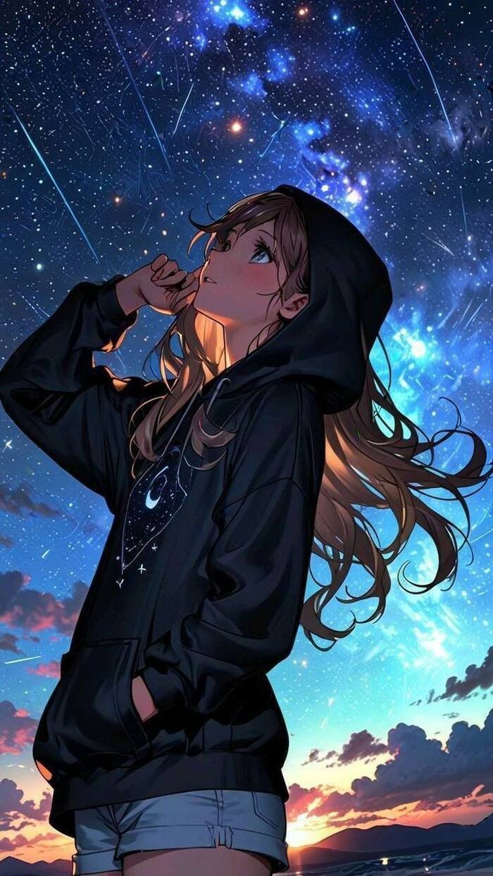 stylish anime girl 5d