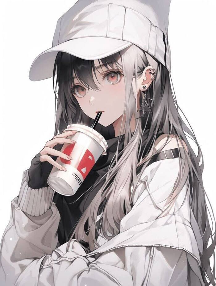 stylish anime girl full hd