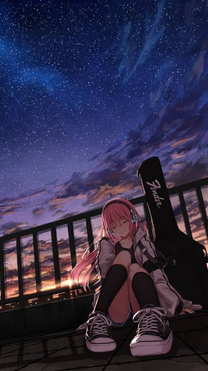 stylish anime girl nice 3d