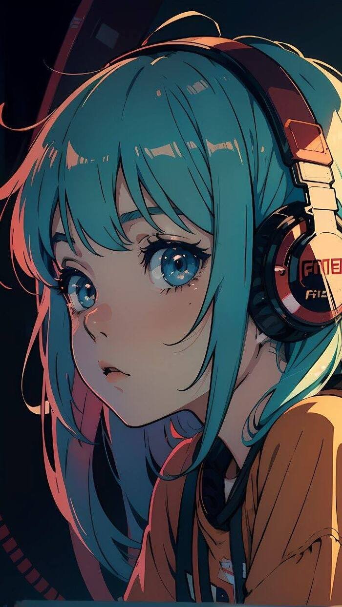 stylish anime girl nice 3k full