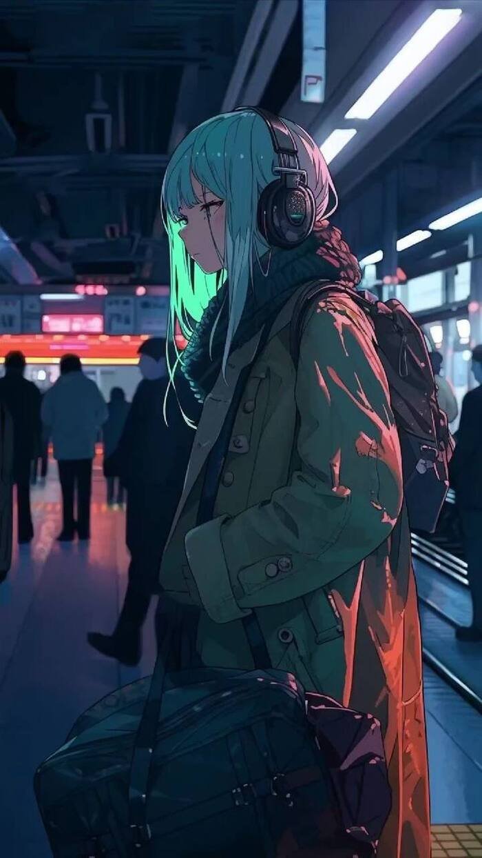 stylish anime girl nice hd full